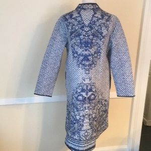 Soft Surroundings Quilted Long Jacket in Medium